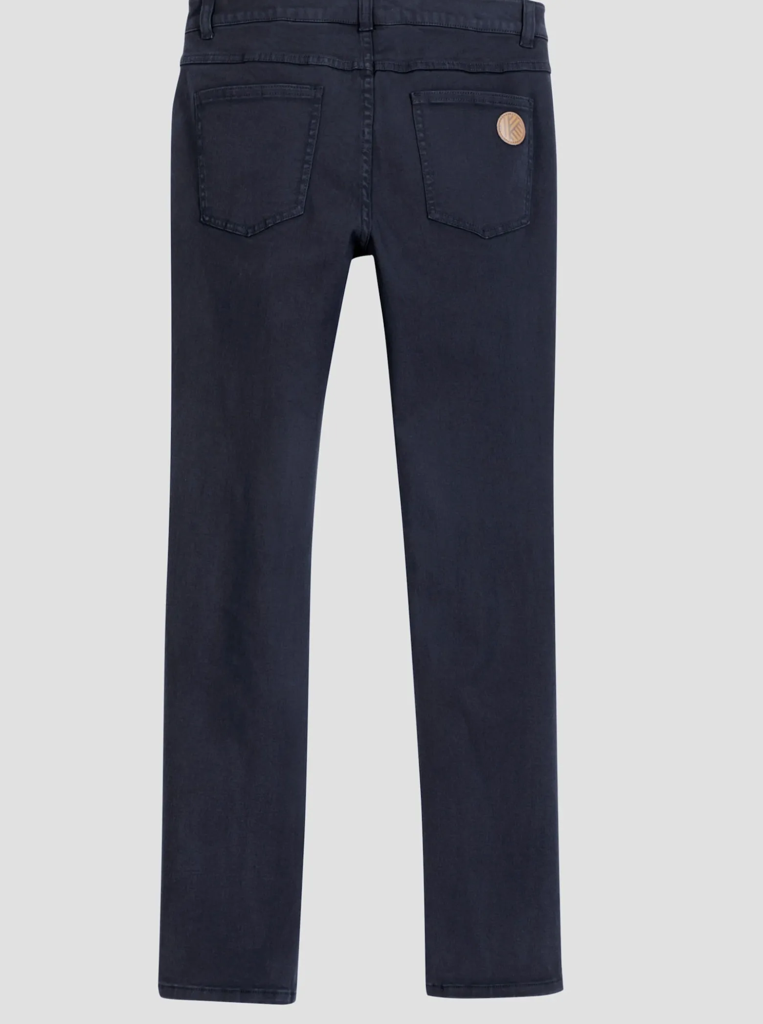 Röhrenjeans in Twill-Qualität