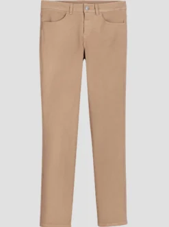 Röhrenjeans in Twill-Qualität