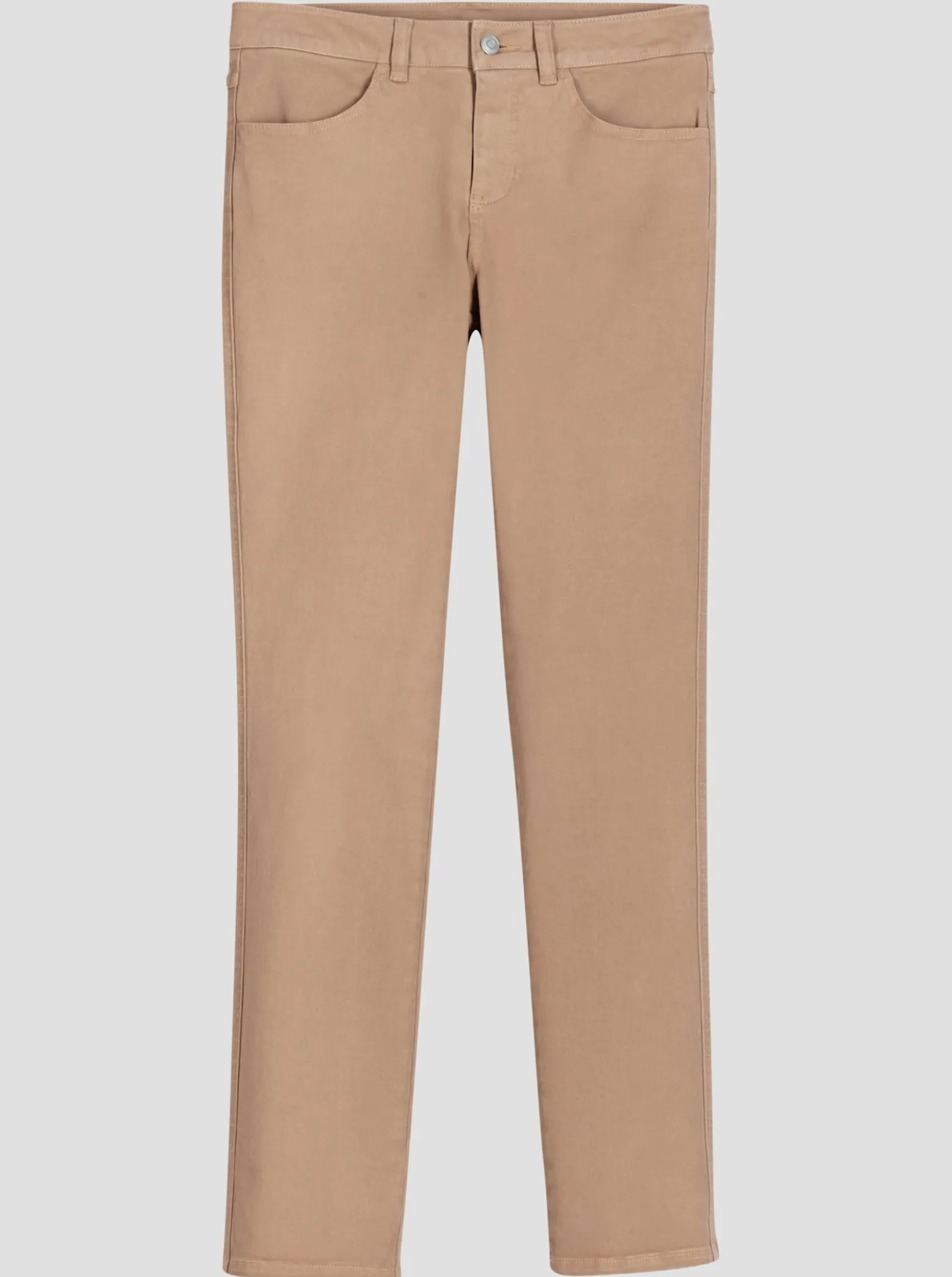 Röhrenjeans in Twill-Qualität