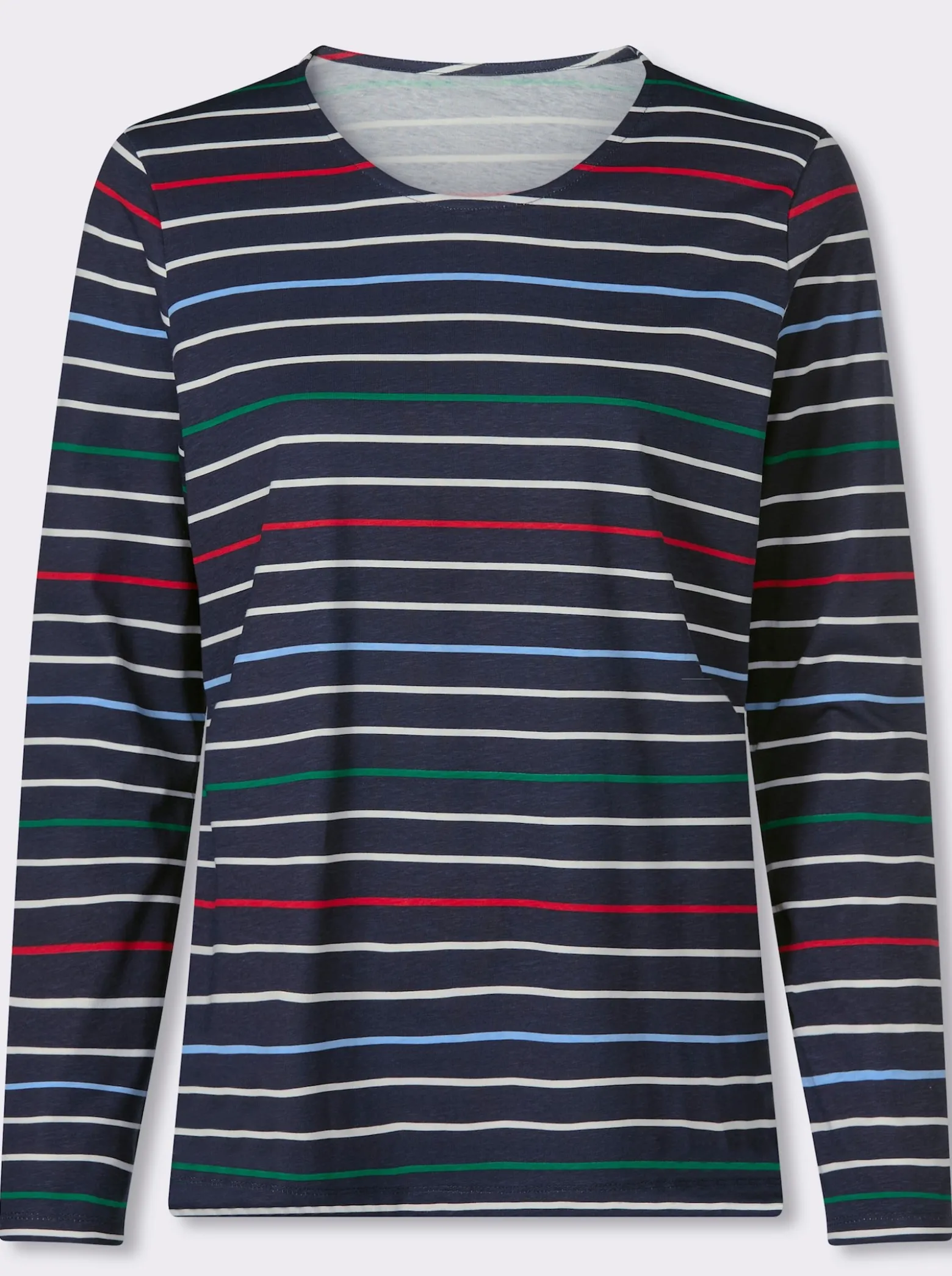 Ringelshirt aus reiner Baumwolle