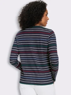 Ringelshirt aus reiner Baumwolle