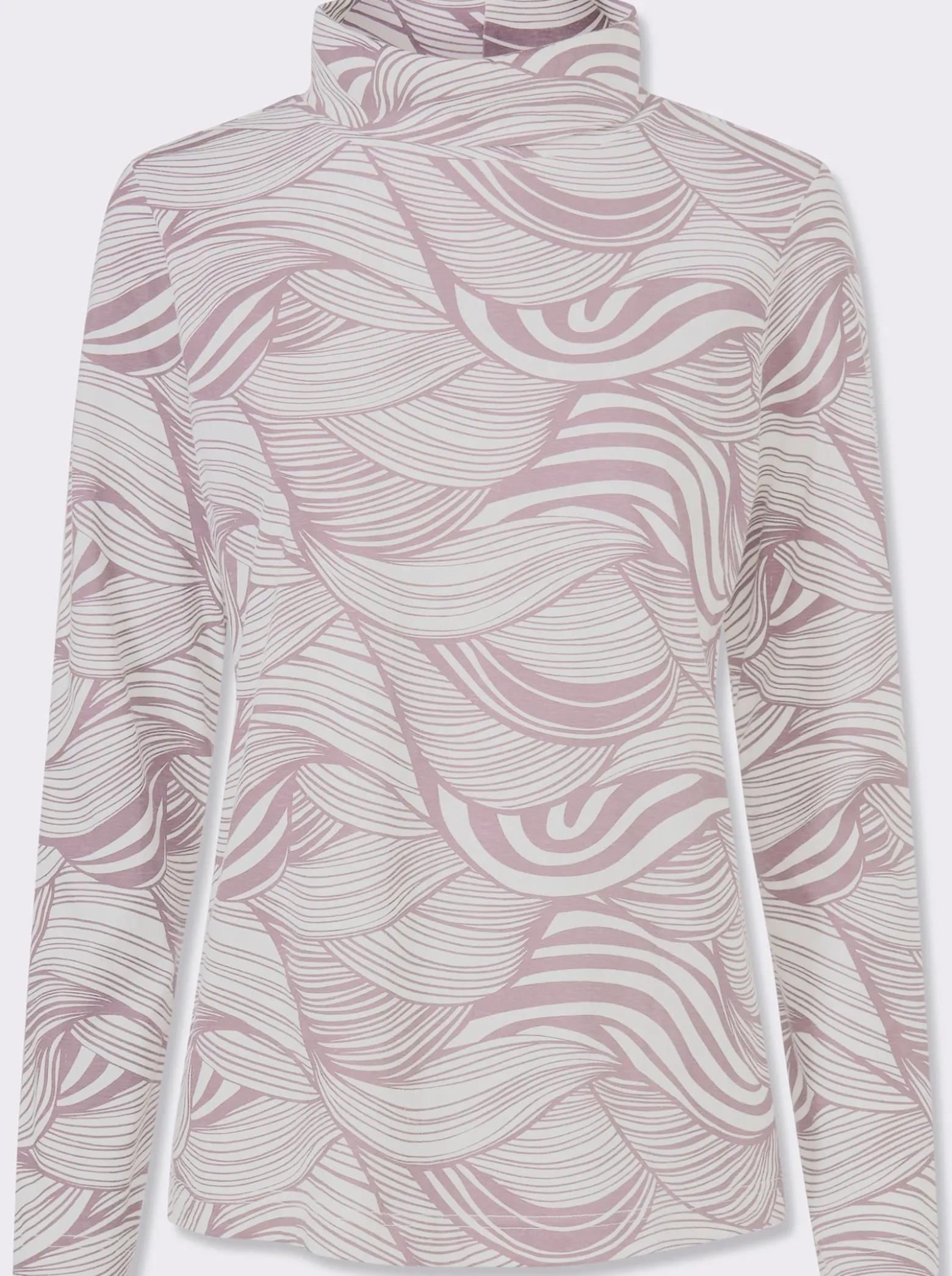 Rollkragenshirt aus reiner Baumwolle
