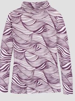 Rollkragenshirt aus reiner Baumwolle
