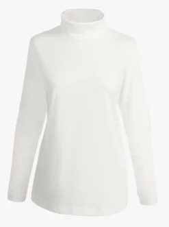 Rollkragenshirt mit langen Ärmeln