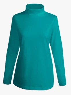 Rollkragenshirt mit langen Ärmeln