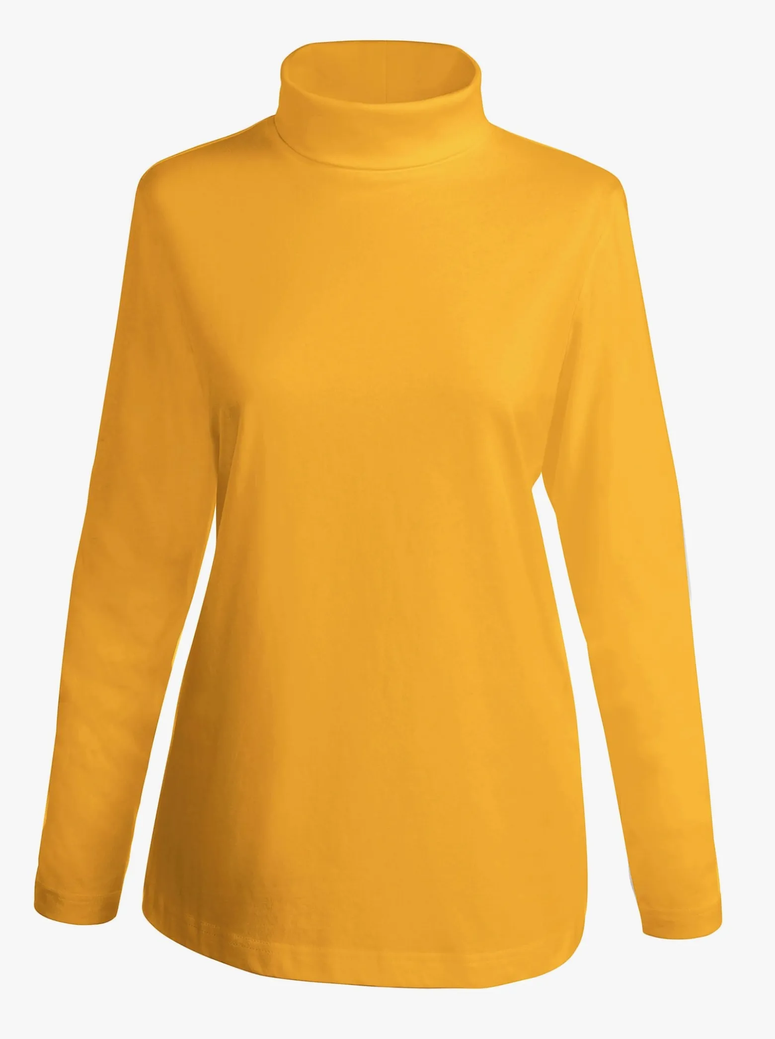 Rollkragenshirt mit langen Ärmeln