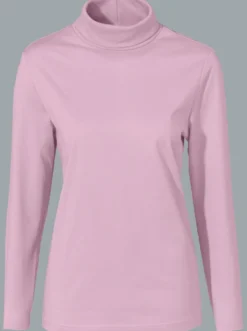 Rollkragenshirt mit langen Ärmeln