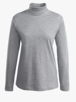 Rollkragenshirt mit langen Ärmeln