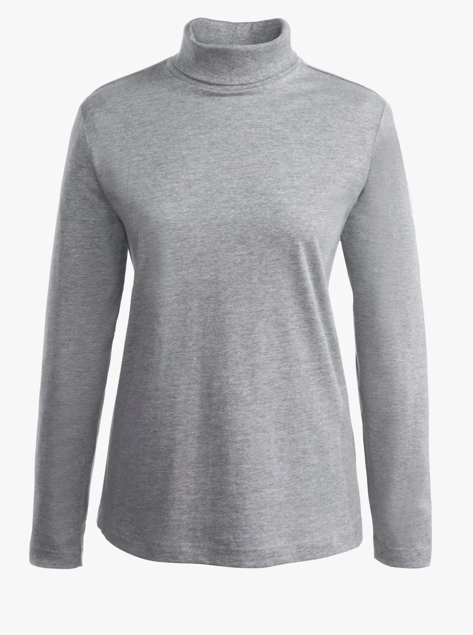 Rollkragenshirt mit langen Ärmeln