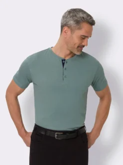 Rundhals-Shirt