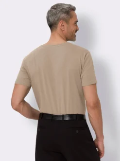 Rundhals-Shirt