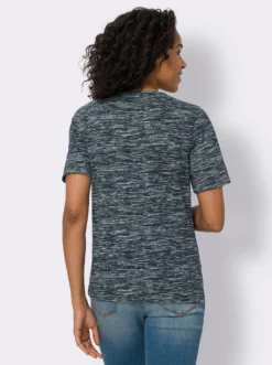 Rundhalsshirt aus reiner Baumwolle