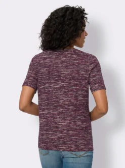 Rundhalsshirt aus reiner Baumwolle