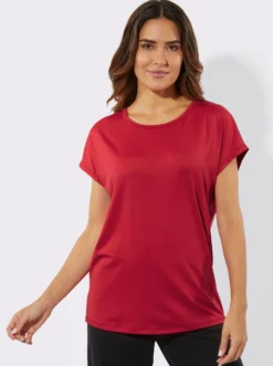 Rundhalsshirt für Sport und Freizeit