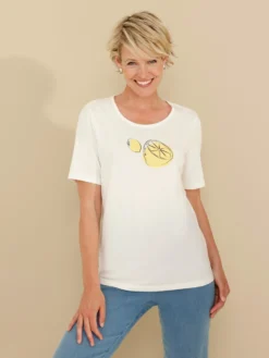 Rundhalsshirt im Doppelpack