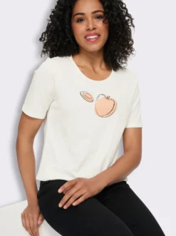 Rundhalsshirt im Doppelpack