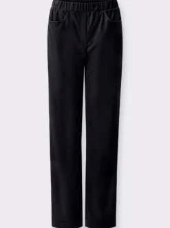 Samthose mit Rundum-Dehnbund