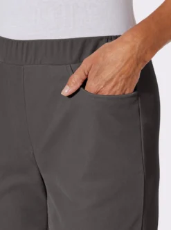 Samthose mit Rundum-Dehnbund