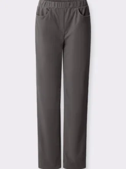 Samthose mit Rundum-Dehnbund