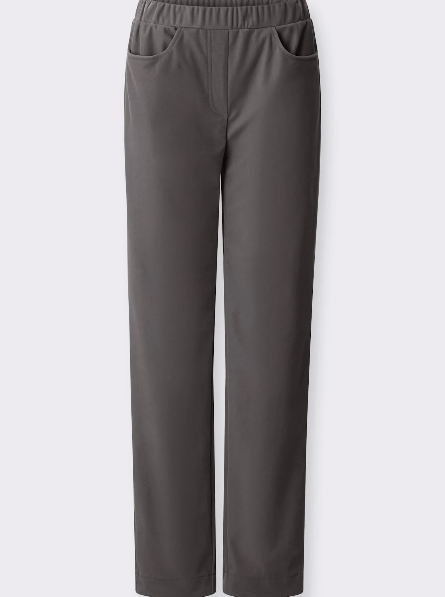 Samthose mit Rundum-Dehnbund