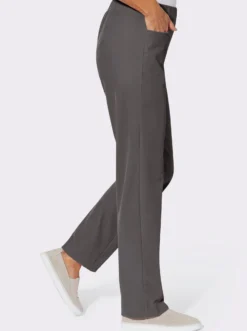 Samthose mit Rundum-Dehnbund