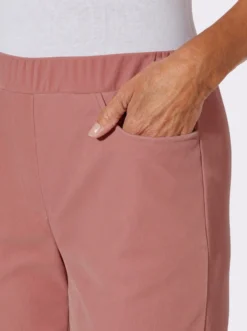 Samthose mit Rundum-Dehnbund