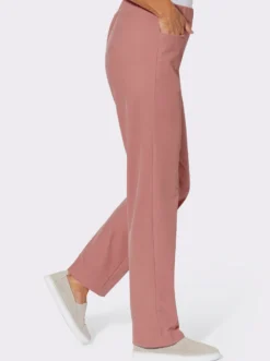 Samthose mit Rundum-Dehnbund