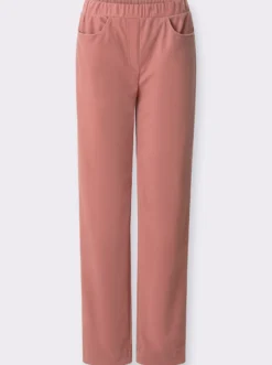 Samthose mit Rundum-Dehnbund
