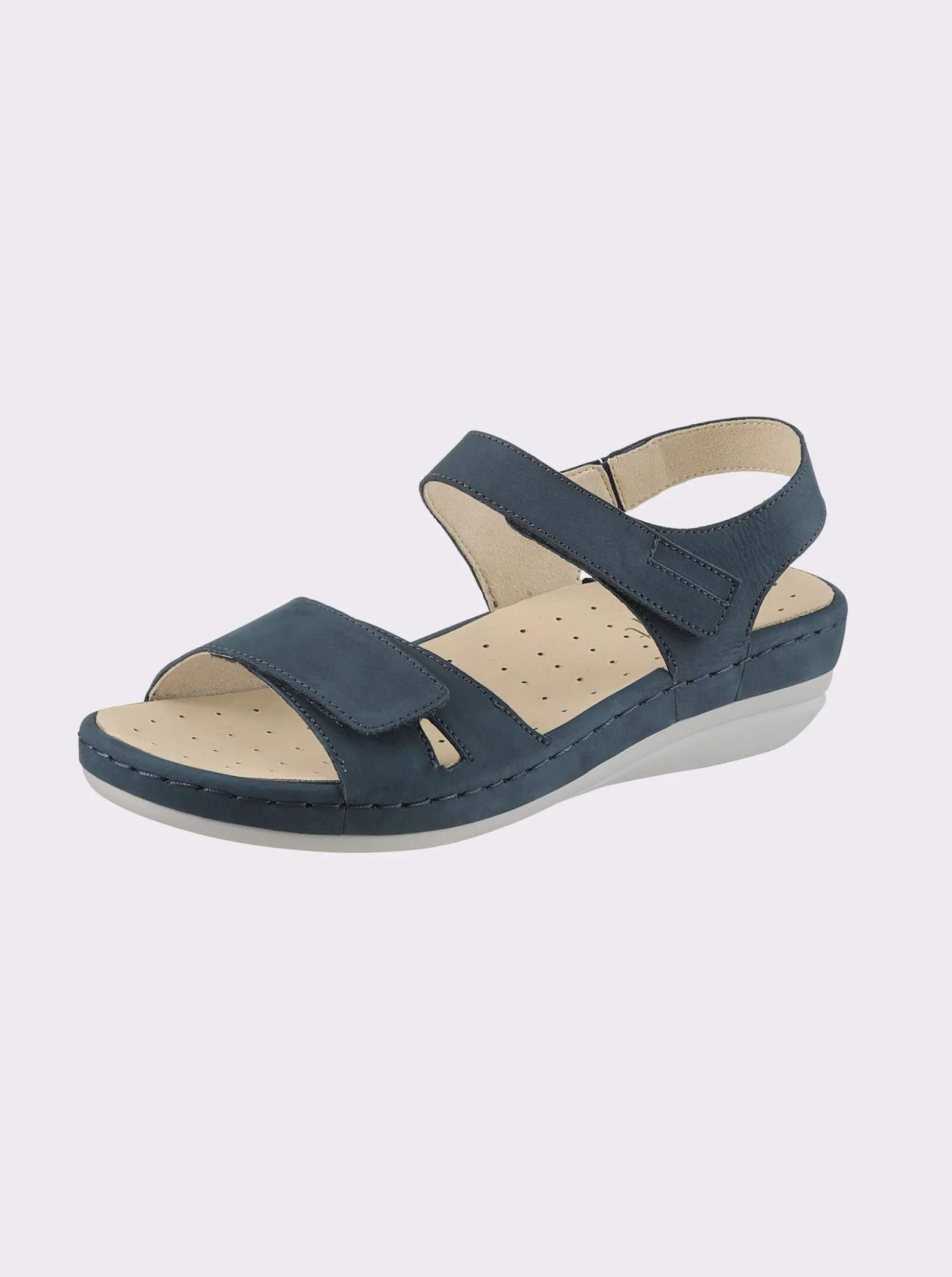 Sandale mit Klettverschlüssen