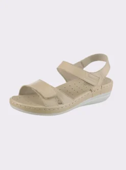 Sandale mit Klettverschlüssen