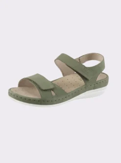 Sandale mit Klettverschlüssen