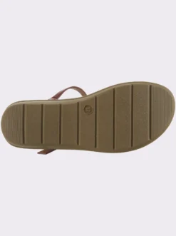 Sandalette mit seitlichem Gummizug