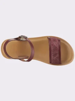 Sandalette mit seitlichem Gummizug