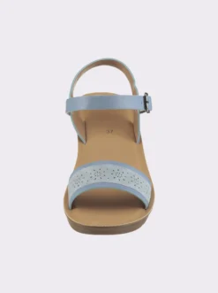 Sandalette mit seitlichem Gummizug