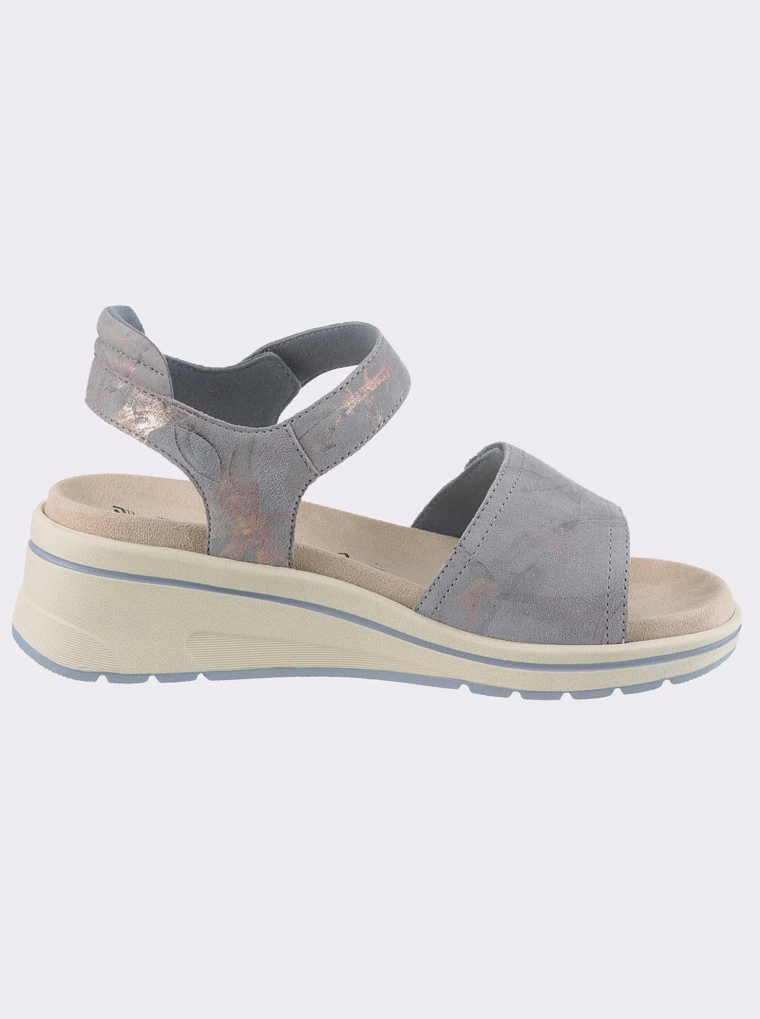 Sandalette mit waschbarer Innensohle