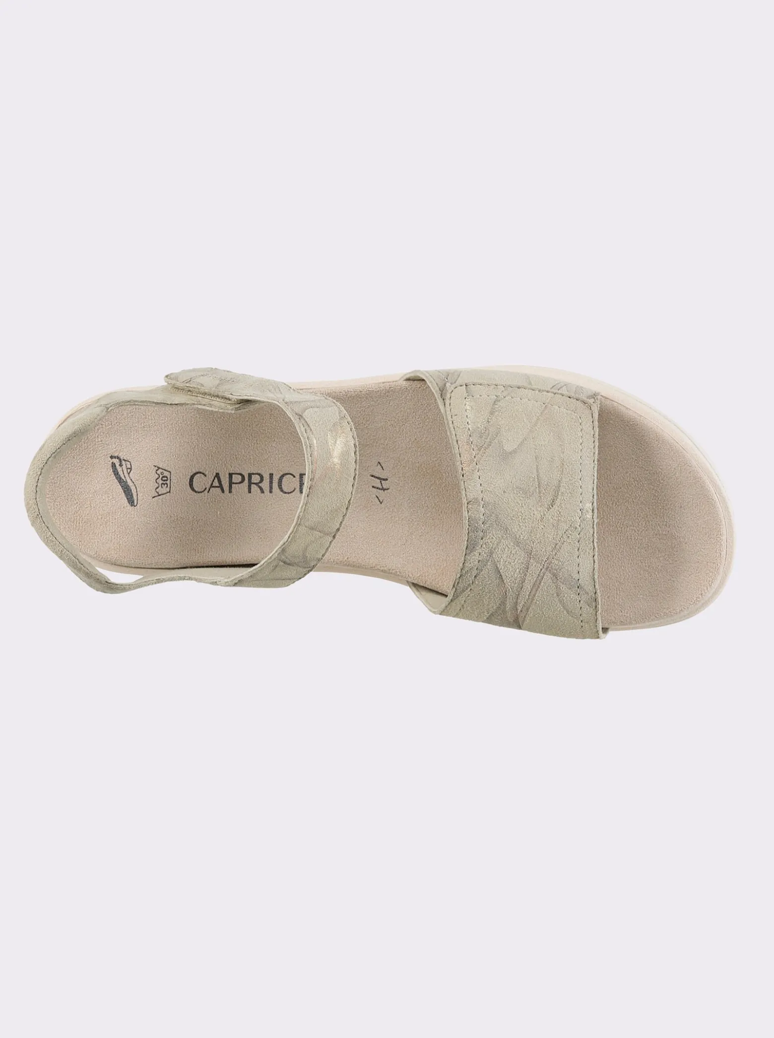 Sandalette mit waschbarer Innensohle