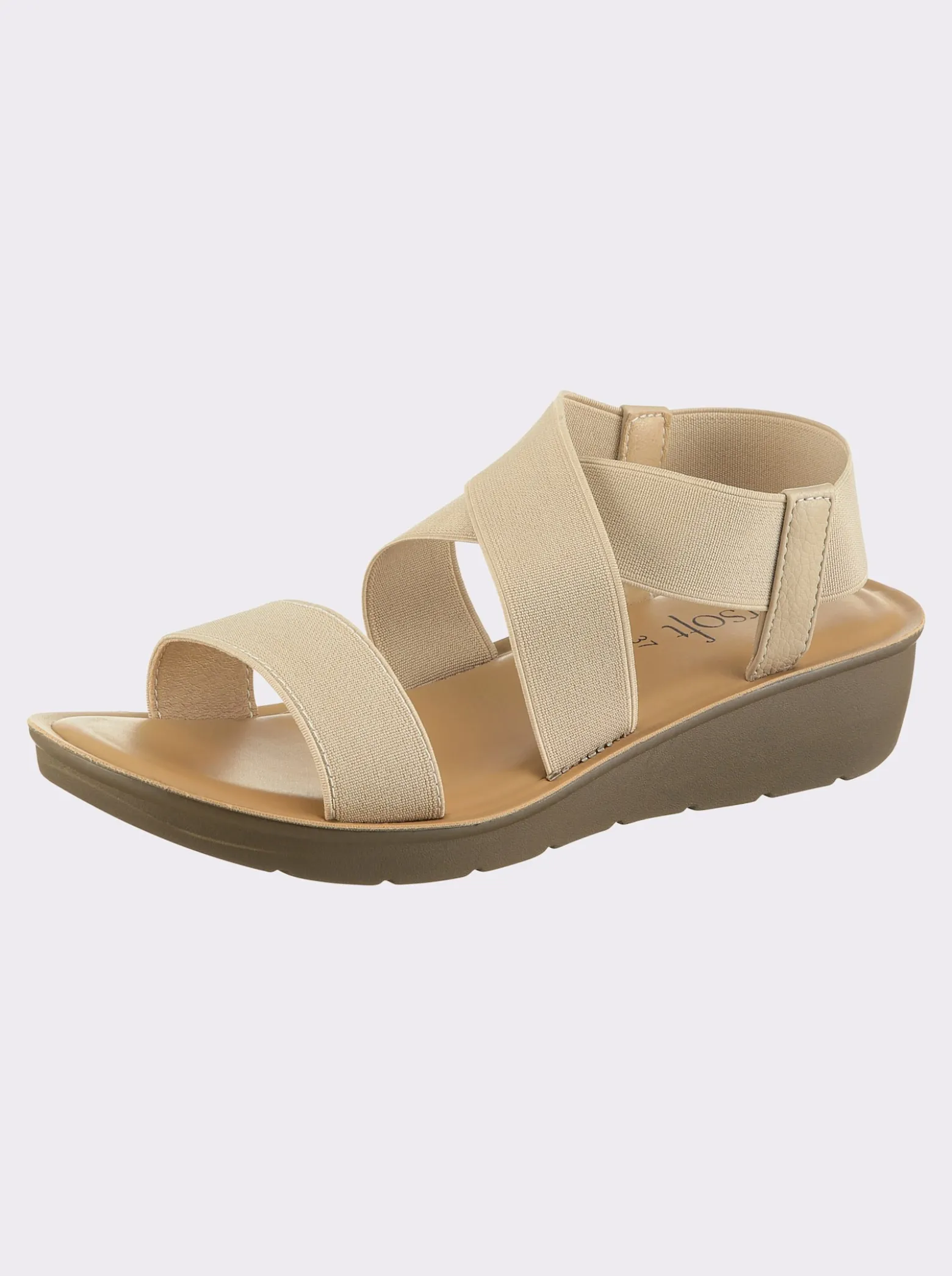 Sandalette Obermaterial aus Textil