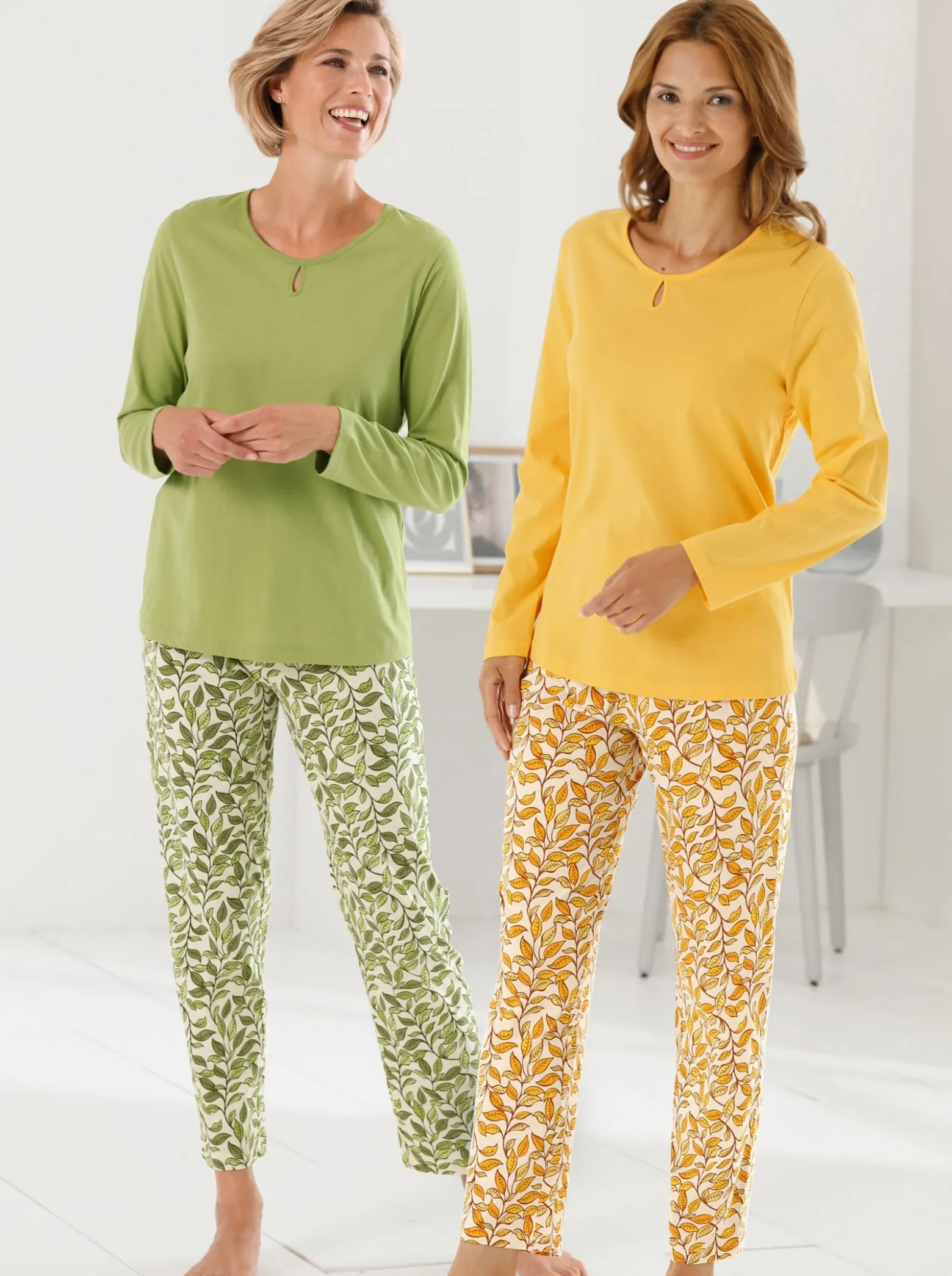 Schlafanzüge in Single-Jersey-Qualität