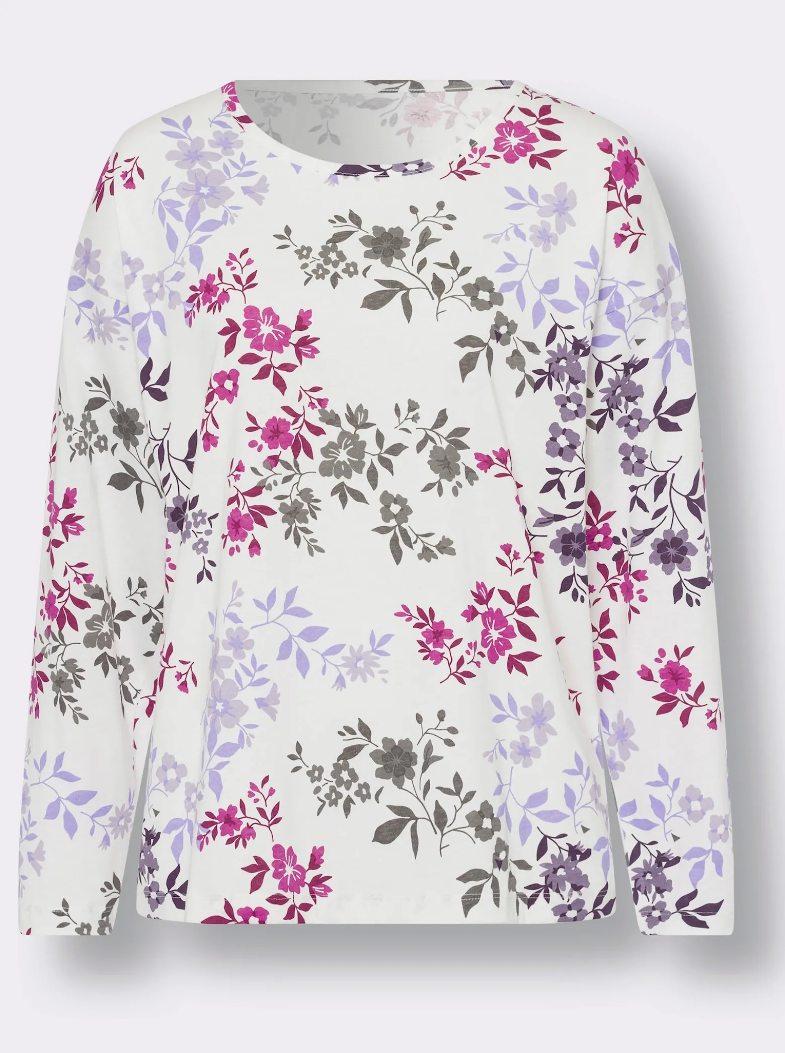 Schlafanzug mit Blumen-Muster