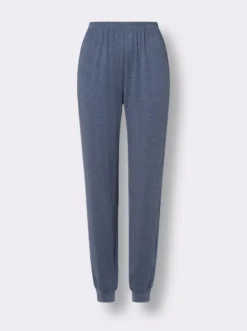 Schlafanzug mit kleinem Blüten-Druck