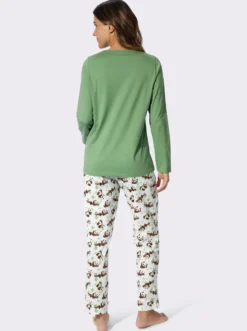 Schlafanzug mit Panda-Motiv