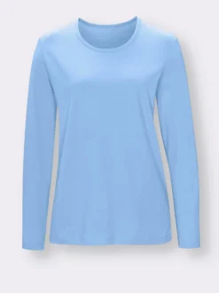 Schlafanzugshirt in Single-Jersey-Qualität