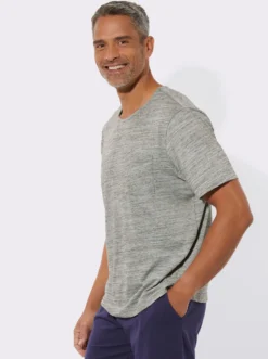 Schlafanzugshirt mit Brusttasche