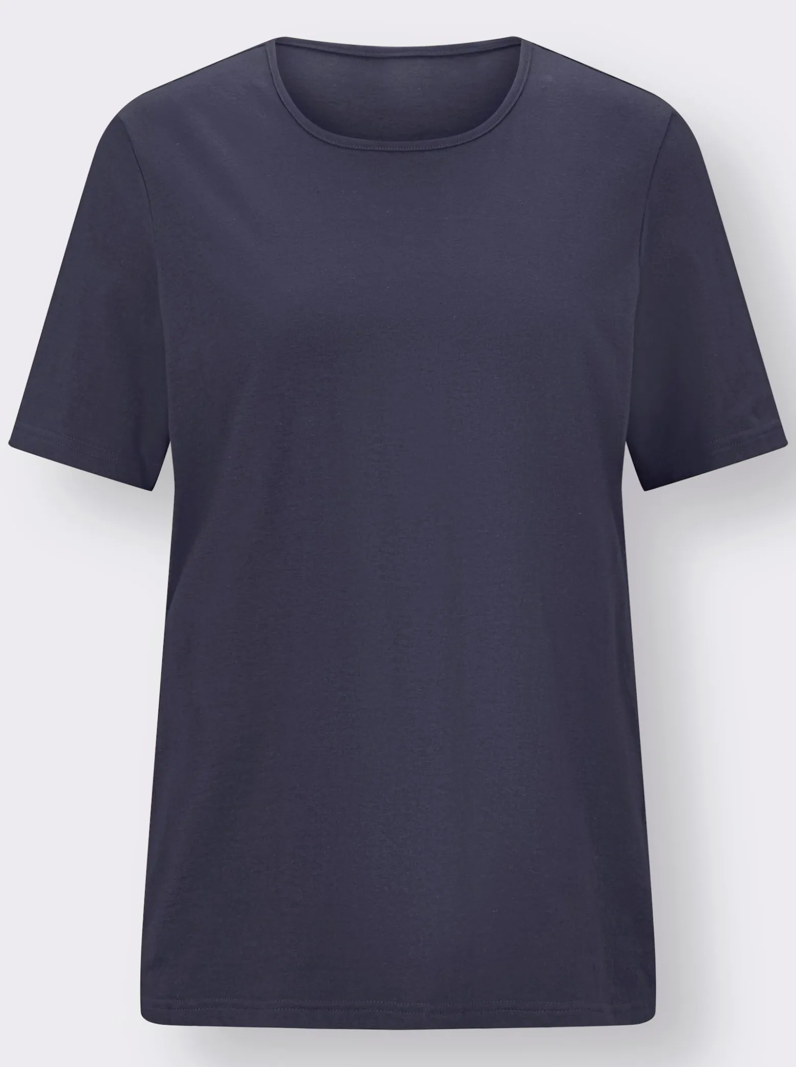 Schlafanzugshirt mit Rundhals-Ausschnitt