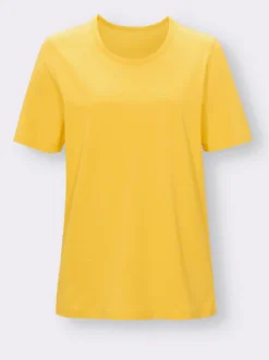 Schlafanzugshirt mit Rundhals-Ausschnitt