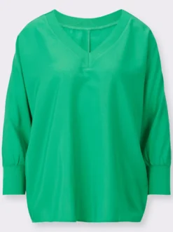 Schlupfbluse in Oversize-Form