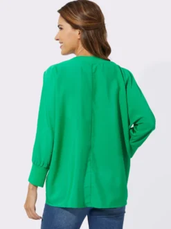 Schlupfbluse in Oversize-Form