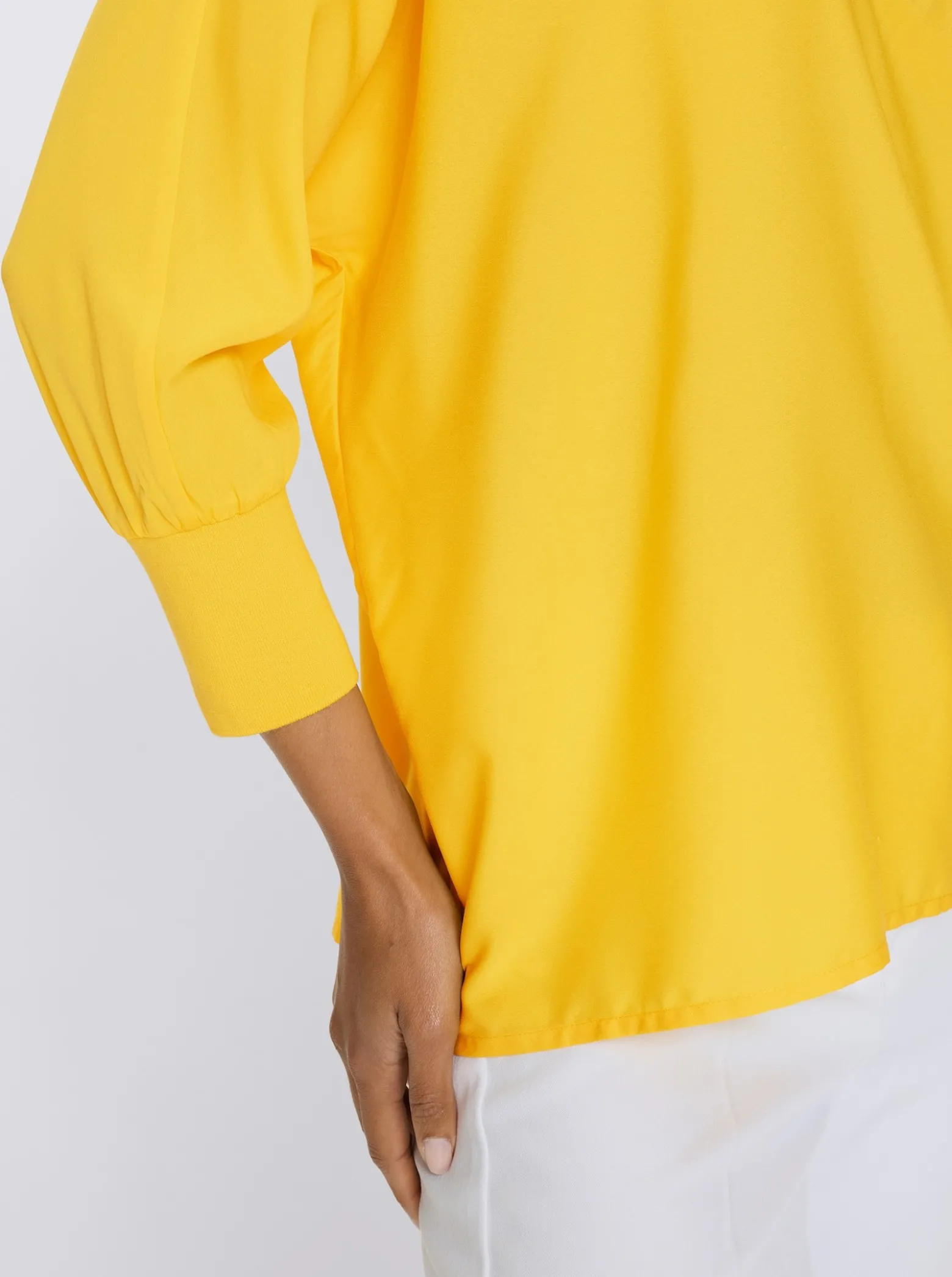 Schlupfbluse in Oversize-Form