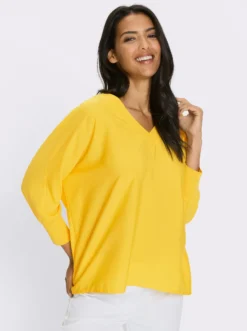 Schlupfbluse in Oversize-Form