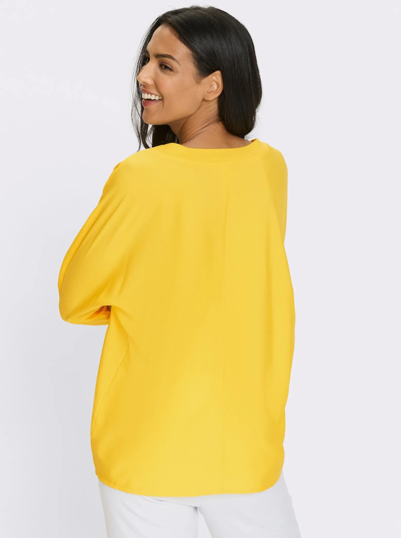 Schlupfbluse in Oversize-Form